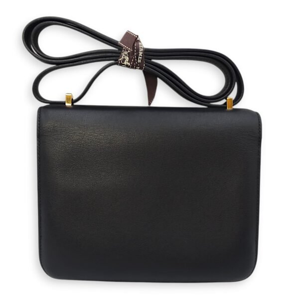 Constance 18 Black in Evergrain, Gold hardware - Image 3