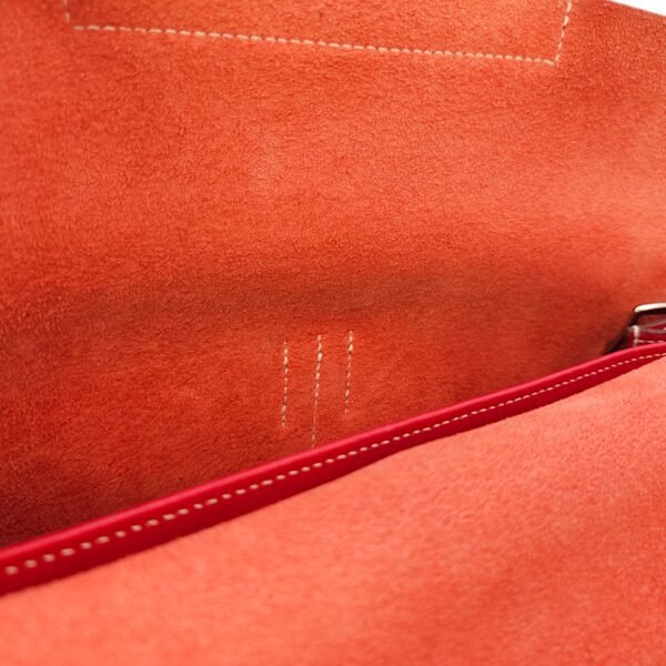 Halzan 31 Rouge Casaque in Clemence, Palladium hardware - Image 5