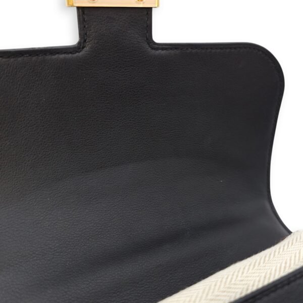 Constance 18 Black in Evergrain, Gold hardware - Image 11