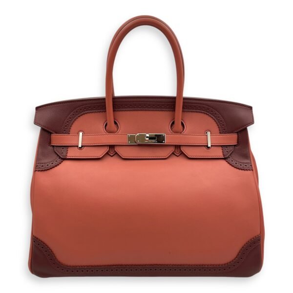 Ghillies Birkin 35 Multi-colour in Swift, Palladium hardware