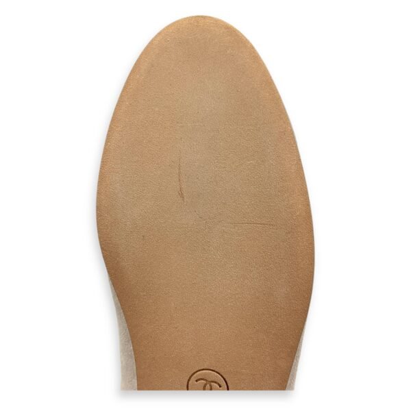 Ballerina 36.5C Grey Flats in Suede Leather - Image 7
