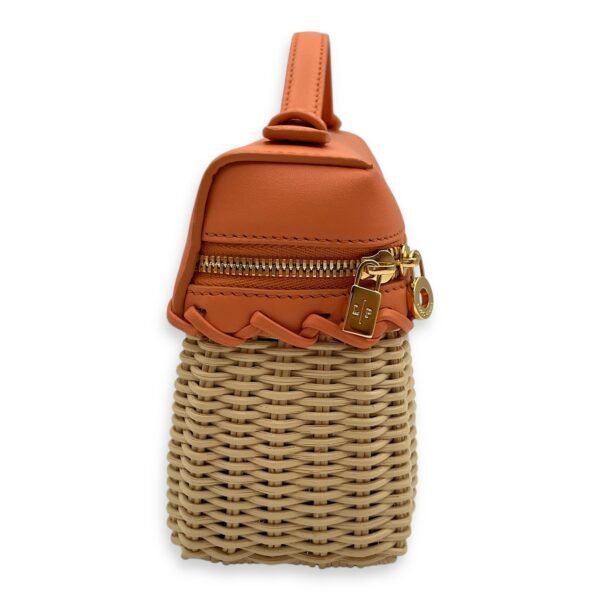 Extra Pocket L19 Multi-colour Crossbody Bag in Wicker, Calf, Gold hardware - Image 3