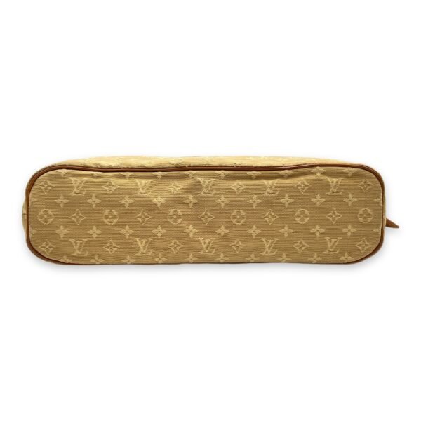 Lucille MM 29x18x8cm Brown Shoulder Bag in Canvas, calf, Gold hardware - Image 5