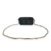 Filigree Double Compartment 18.5x9.5x3cm Black Crossbody Bag in Caviar Leather, Gold hardware - Image 7