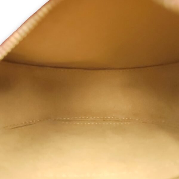 Boite Chapeau Souple PM Brown Crossbody Bag in Canvas, Gold hardware - Image 10