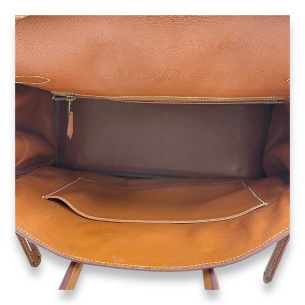 Birkin 35 Gold in Courchevel, Gold hardware - Image 7
