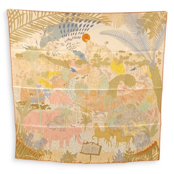 Le Carnaval Des Animaux 90 Pink Scarf