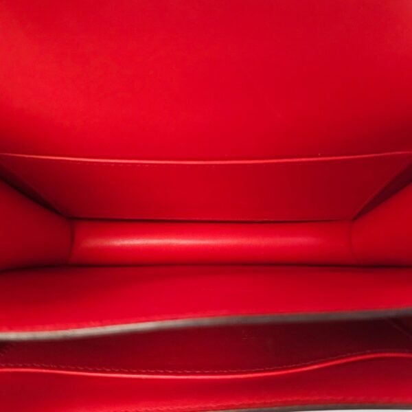 Constance 18 Rouge Grenat/Bougainvillier in Epsom, Enamel hardware - Image 9
