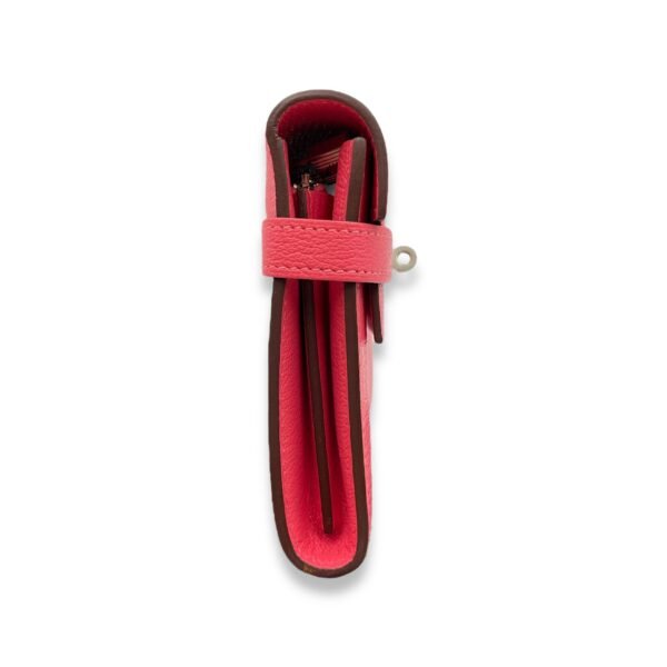 Kelly Rose Lipstick Wallet in Chevre Mysore, Palladium hardware - Image 4