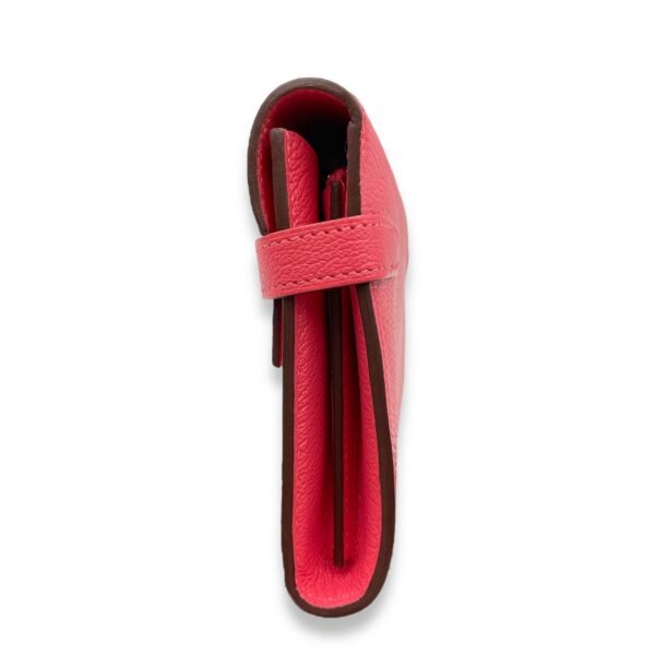 Kelly Rose Lipstick Wallet in Chevre Mysore, Palladium hardware - Image 6