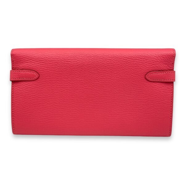 Kelly Rose Lipstick Wallet in Chevre Mysore, Palladium hardware - Image 2