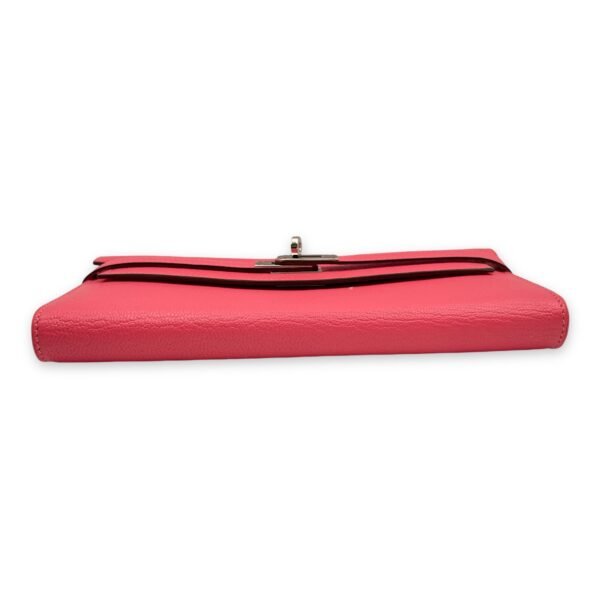 Kelly Rose Lipstick Wallet in Chevre Mysore, Palladium hardware - Image 7