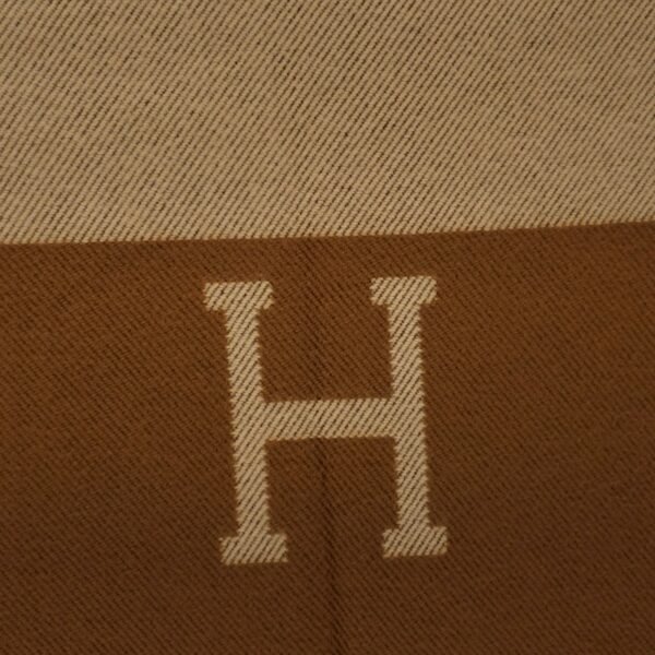 Avalon III Camel Throw Blanket - Image 5
