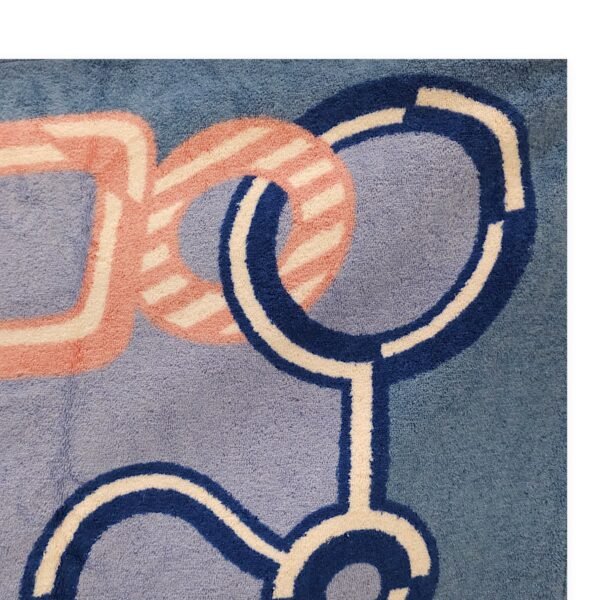 Do Re Boucles Beach 90x150cm Ciel/Ocean Towel - Image 4
