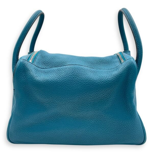 Lindy 30 Blue Izmir/Blue Sapphire in Clemence, Palladium hardware - Image 2