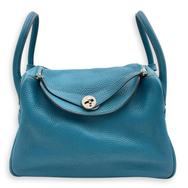 Lindy 30 Blue Izmir/Blue Sapphire in Clemence, Palladium hardware