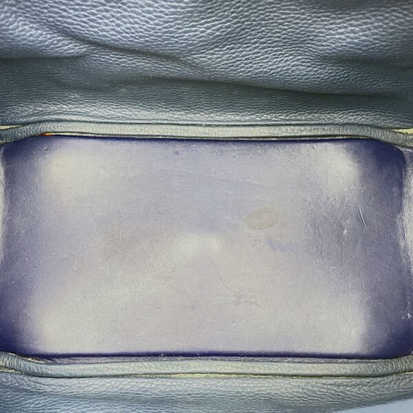 Lindy 30 Blue Izmir/Blue Sapphire in Clemence, Palladium hardware - Image 10