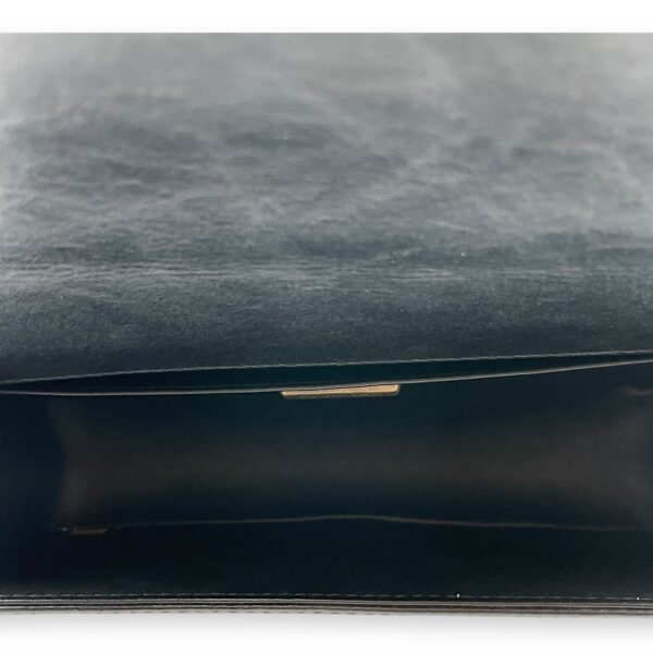 Fur Boy Old Medium Black Shoulder Bag in Fur, Gold hardware - Image 6