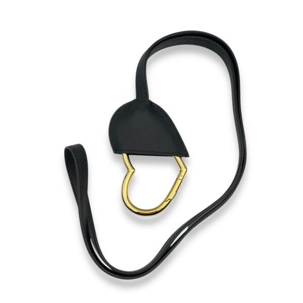 Coeur Du Faubourg Collier Black Necklace in Swift, Gold hardware - Image 2
