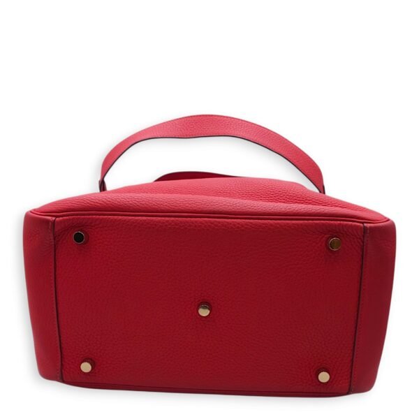 Lindy 30 Rouge Tomate in Clemence, Gold hardware - Image 7