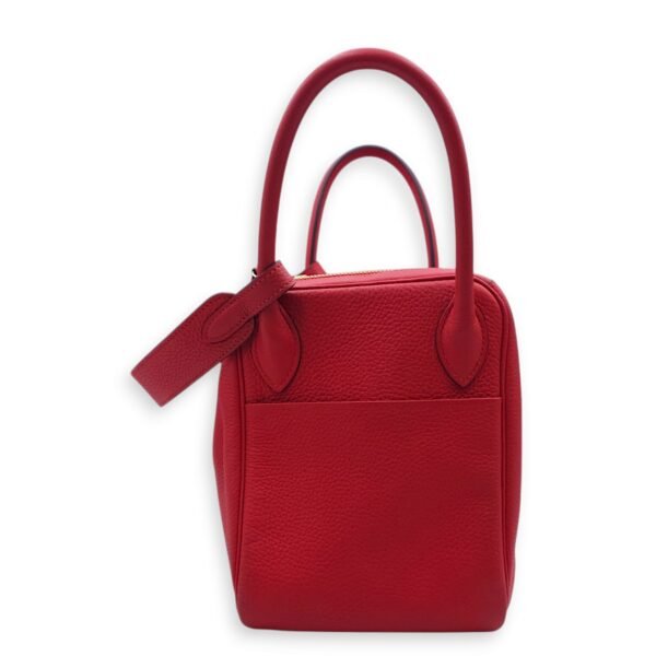 Lindy 30 Rouge Tomate in Clemence, Gold hardware - Image 3