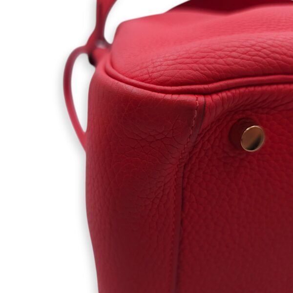 Lindy 30 Rouge Tomate in Clemence, Gold hardware - Image 9