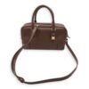 Amazona 23 23x14x9cm Brown Crossbody Bag in Calfskin, Gold hardware - Image 10
