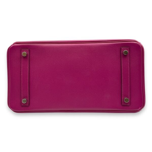 Birkin 30 Rose Poupre in Epsom, Palladium hardware - Image 5