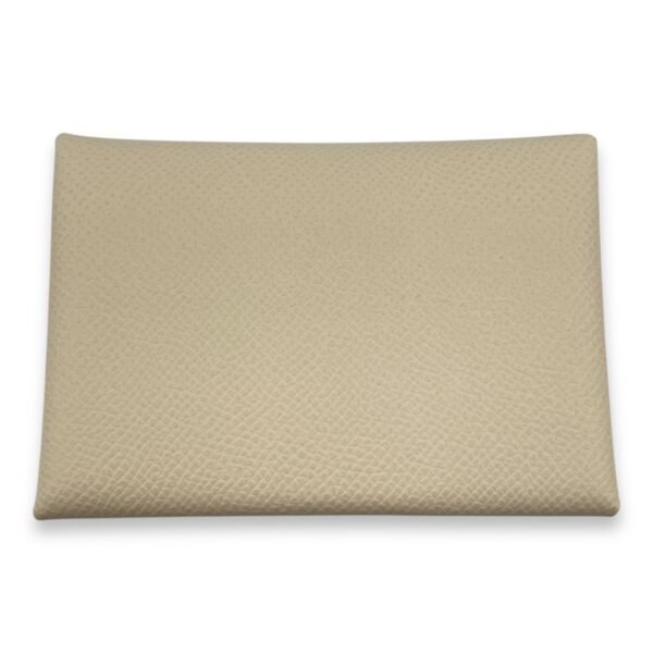 Calvi Duo Craie Card Holder in Epsom - Image 2