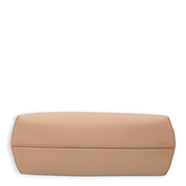 First Bag Small 24x18/11x9cm Beige Crossbody Bag in Nappa, Gold hardware - Image 12