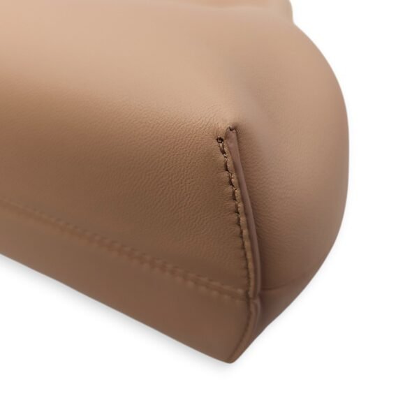 First Bag Small 24x18/11x9cm Beige Crossbody Bag in Nappa, Gold hardware - Image 2
