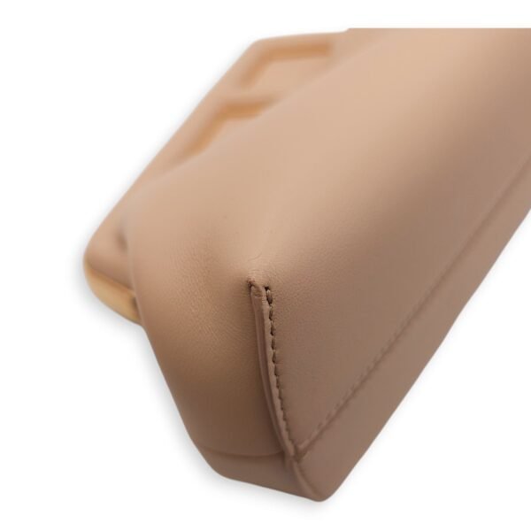 First Bag Small 24x18/11x9cm Beige Crossbody Bag in Nappa, Gold hardware - Image 16
