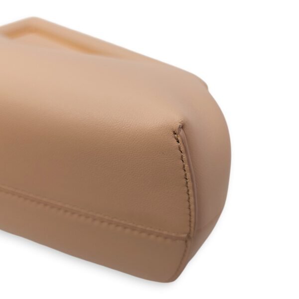 First Bag Small 24x18/11x9cm Beige Crossbody Bag in Nappa, Gold hardware - Image 15
