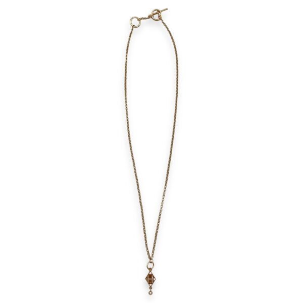 Gambade H Necklace in 18k Rose Gold Hardware - Image 4