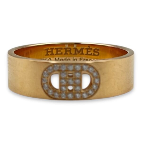 H D'ancre 54 Ring in RoseGold Hardware