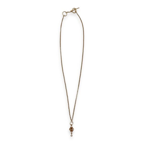 Gambade H Necklace in 18k Rose Gold Hardware - Image 3