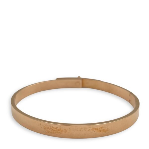 Kelly Half Pave SH Bracelet in Rose Gold Hardware - Image 2