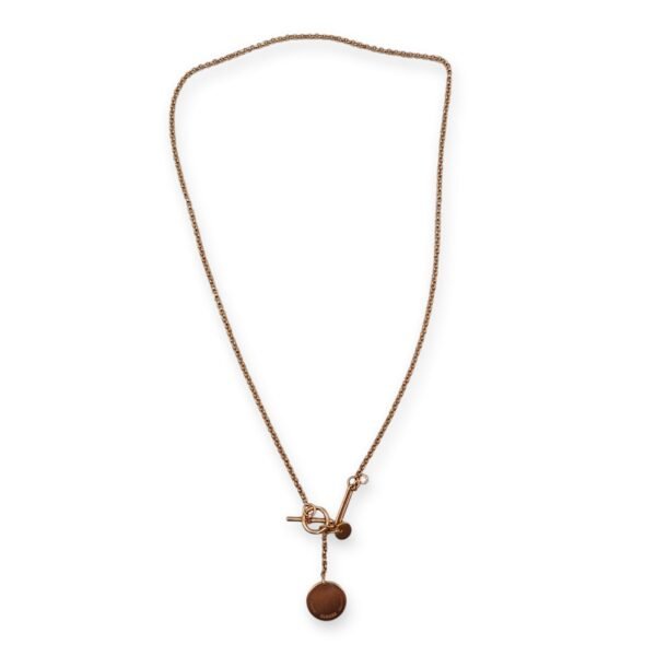 Ex-Libris Necklace in 18K Rose Gold - Image 2