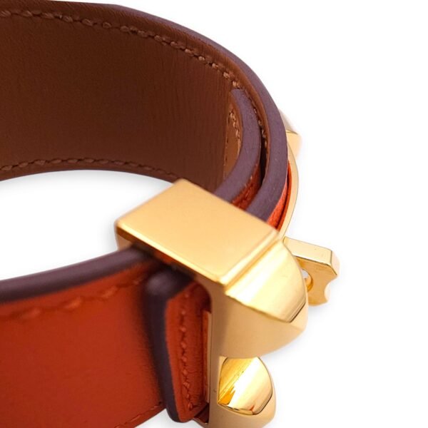 CDC 24 T2 Orange Bracelet, Gold hardware - Image 4