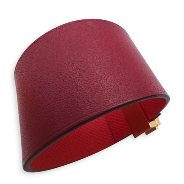 Imprevisible PM Red Bracelet, Gold hardware - Image 4