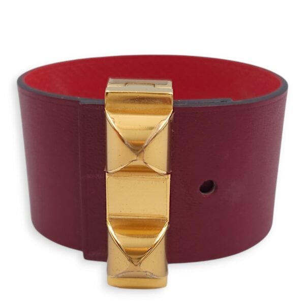 Imprevisible PM Red Bracelet, Gold hardware