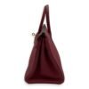 Birkin 25 Rouge Grenat in Togo, Gold hardware - Image 4