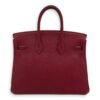 Birkin 25 Rouge Grenat in Togo, Gold hardware - Image 2