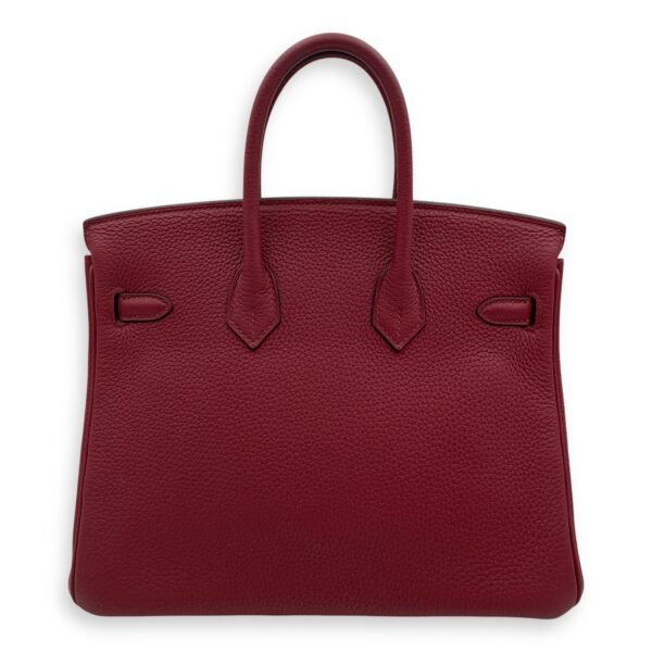 Birkin 25 Rouge Grenat in Togo, Gold hardware - Image 2