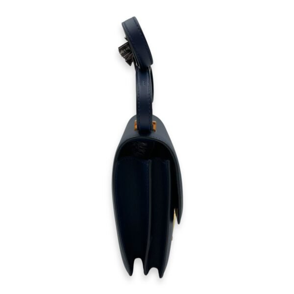 Constance 18 Bleu Navy in Swift, Gold hardware - Image 3