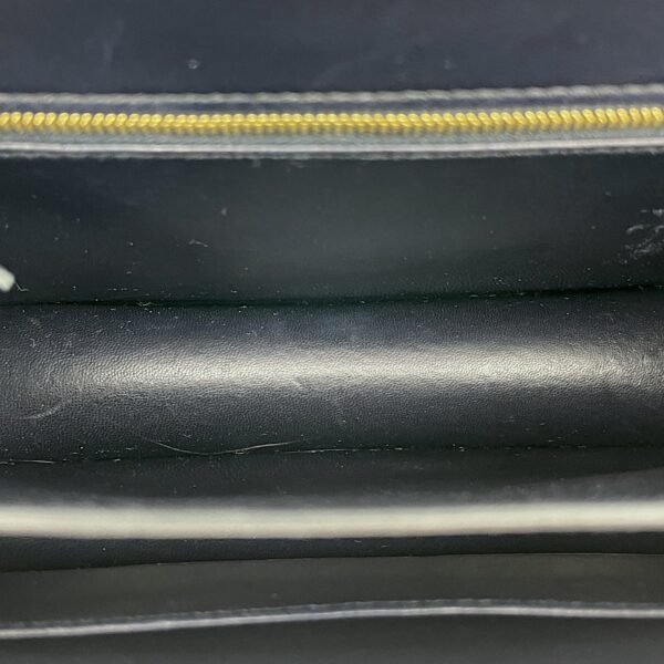 Constance 24 Blue Indigo in Epsom, Gold hardware - Image 6