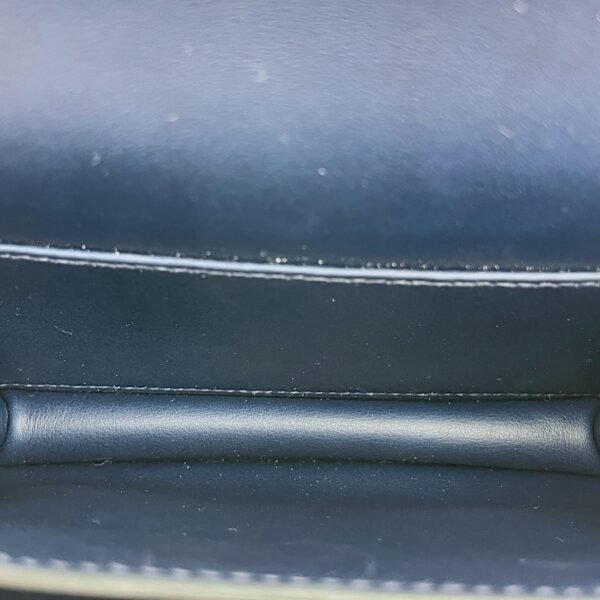 Constance 18 Bleu Navy in Swift, Gold hardware - Image 6