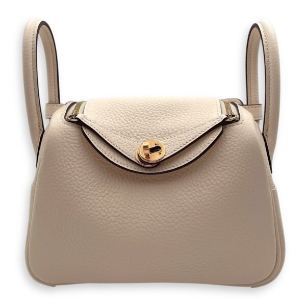 Lindy II Mini Nata in Clemence, Gold hardware