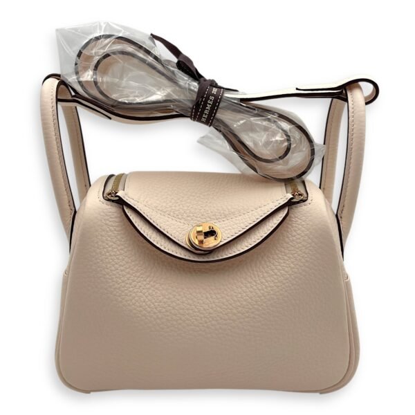 Lindy II Mini Nata in Clemence, Gold hardware - Image 3