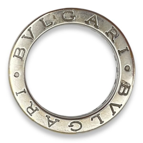 B.Zero Princess cut Rhodolites 45 Ring in White Gold Hardware - Image 3